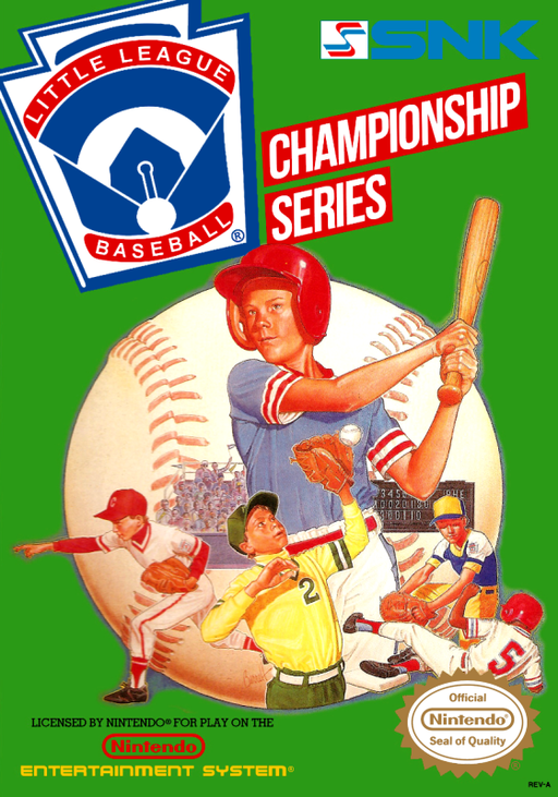 Little League Baseball - Championship Series (USA) box art